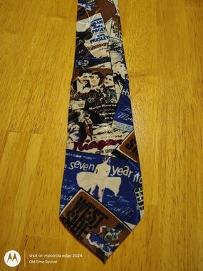 Vintage Marilyn Monroe Tie Envoy Limited Edition Old Hollywood Movie Memorabilia